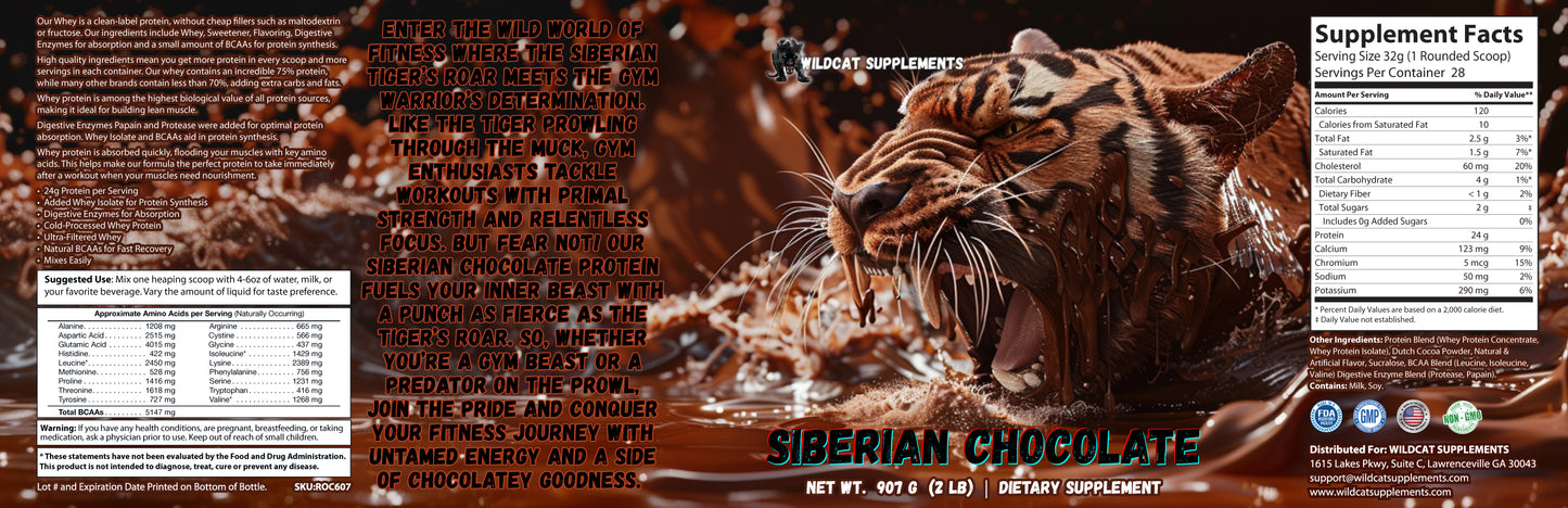 SIBERIAN CHOCOLATE PROTEIN