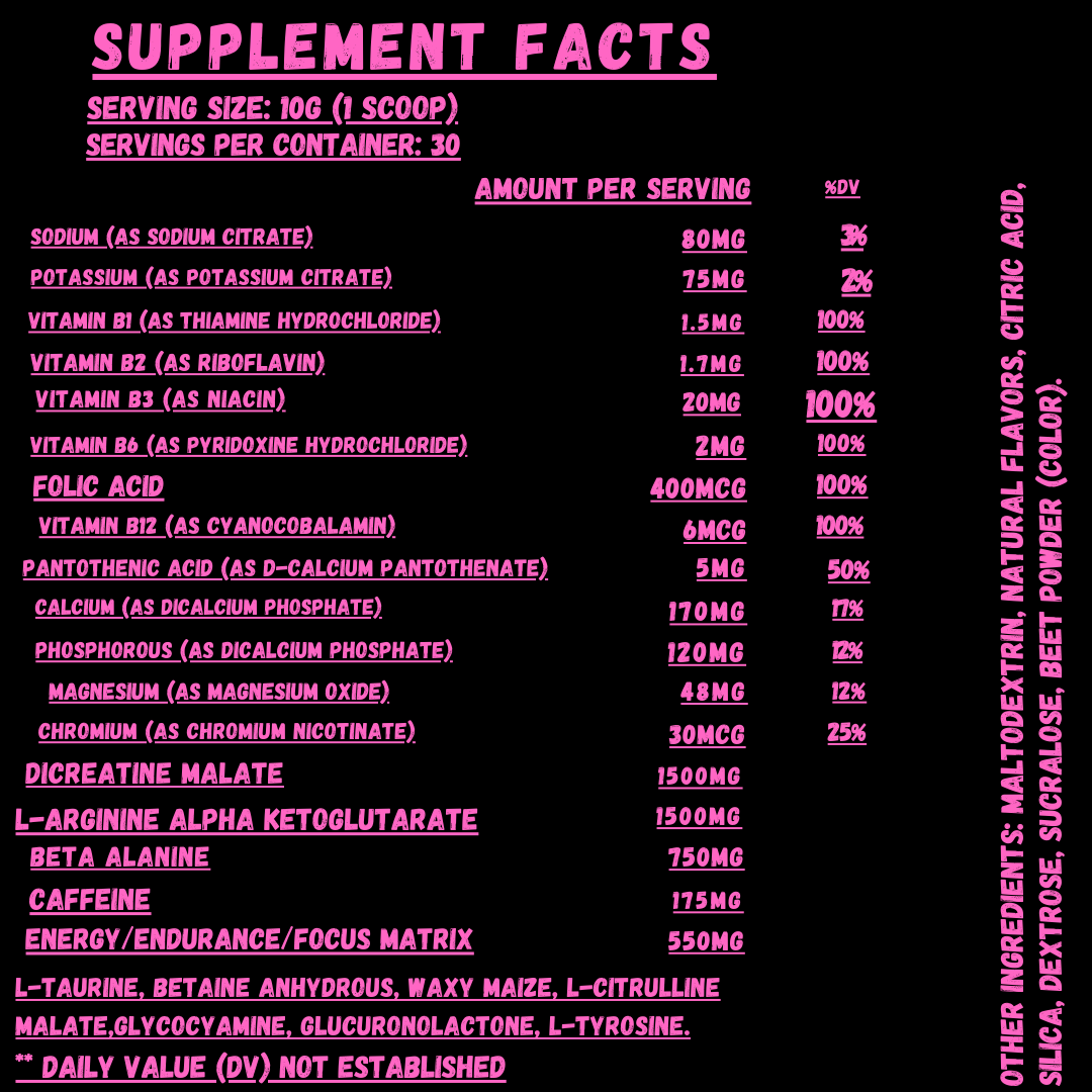 ALBINO FUEL PRE-WORKOUT