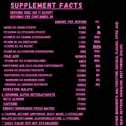 ALBINO FUEL PRE-WORKOUT