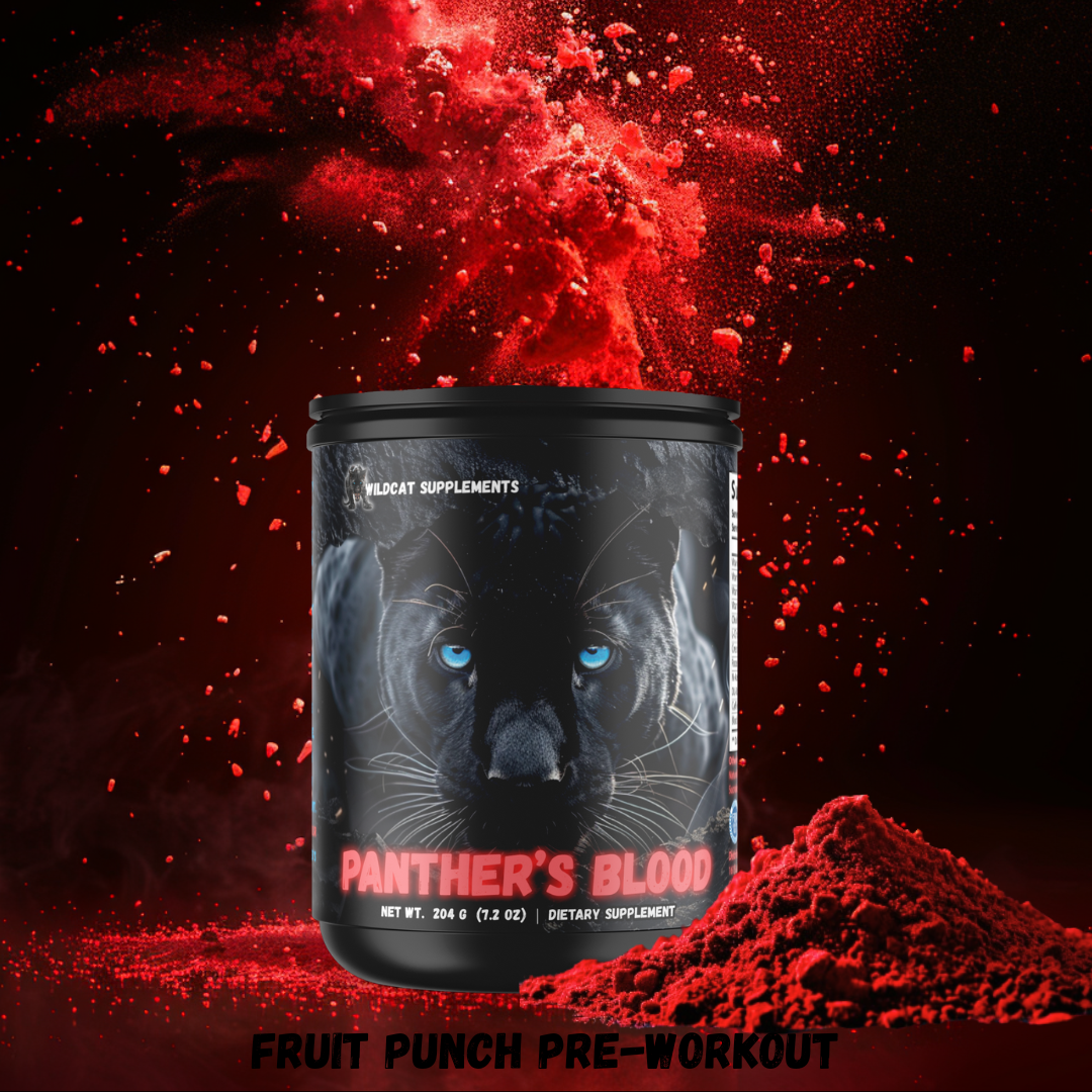 PANTHERS BLOOD PRE-WORKOUT (FRUIT PUNCH)