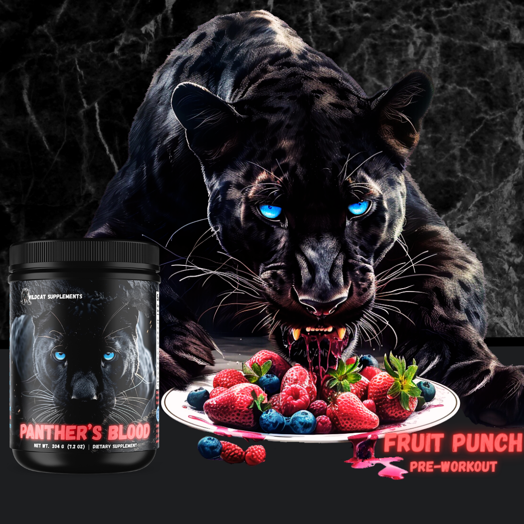 PANTHERS BLOOD PRE-WORKOUT (FRUIT PUNCH)